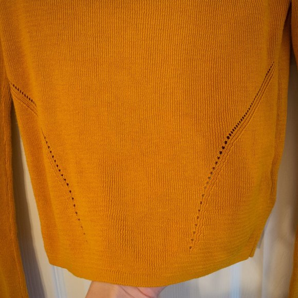 H&M Medium Yellow Crew Neck Sweater - Picture 4 of 6